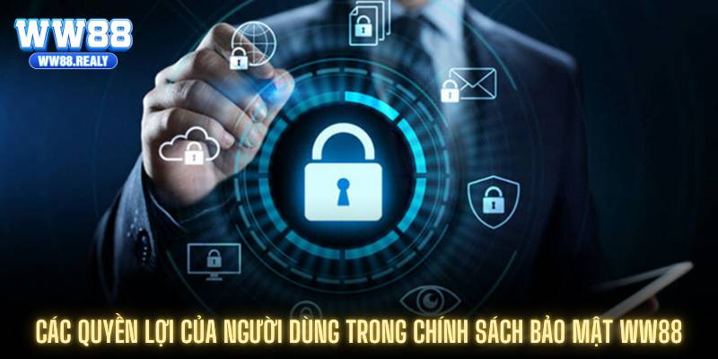 Các quyền lợi của người dùng trong chính sách bảo mật WW88