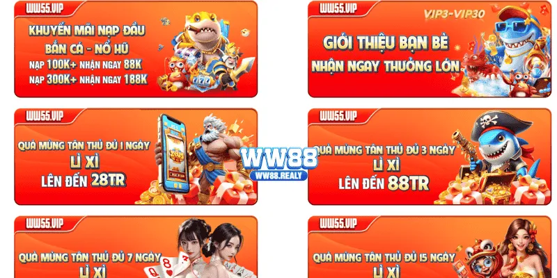 Dễ chơi, dễ trúng thưởng với hàng loạt ưu đãi